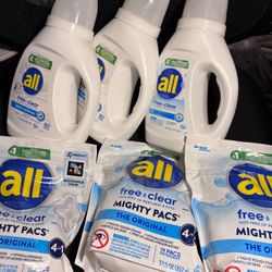 All Free & Pods Liquid Detergent For Sale.
