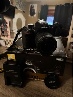 Nikon D3300 Digital  Camera - Black