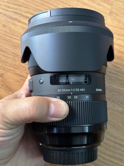 Sigma 24-35 F2 For canon