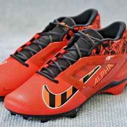 Nike Alpha Menace 4 Pro NRG Football Cleats Red FQ3984-600