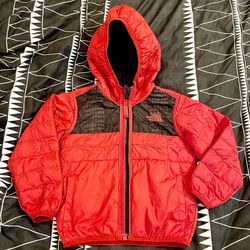 The North Face Reversible Shasta Full Zip Hooded Jacket-Medium