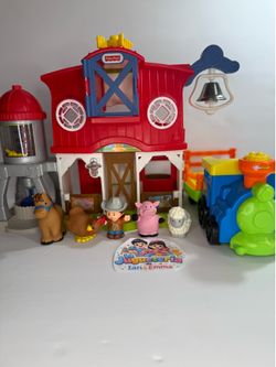 Little People Fisher-Price Animal Farms and Blue Truck. Price:25 Zip Code:33177