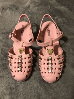 Cape Robbin Catch One Mauve Sandals - Size 8.5