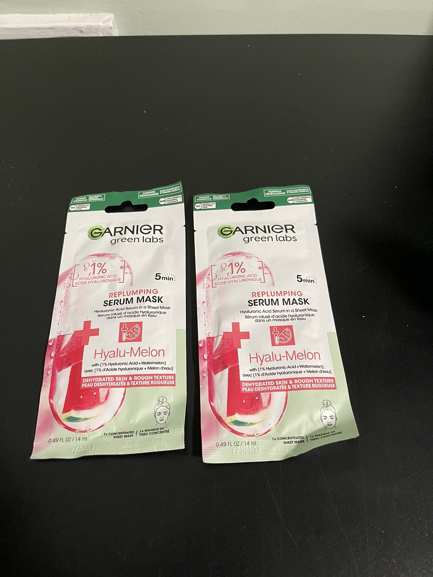 Garnier face mask