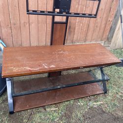Brown Tv stand 