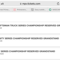 NASCAR Season Tickets At Phoenix Raceway