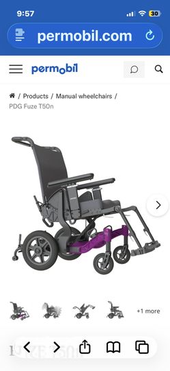 Tilt In Space Wheelchair - Extra Wide