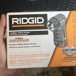 New Rigid JobMax Right Angle Drill/Driver Head
