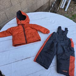 Snow Bibs & Jacket 18 Months (See Description)