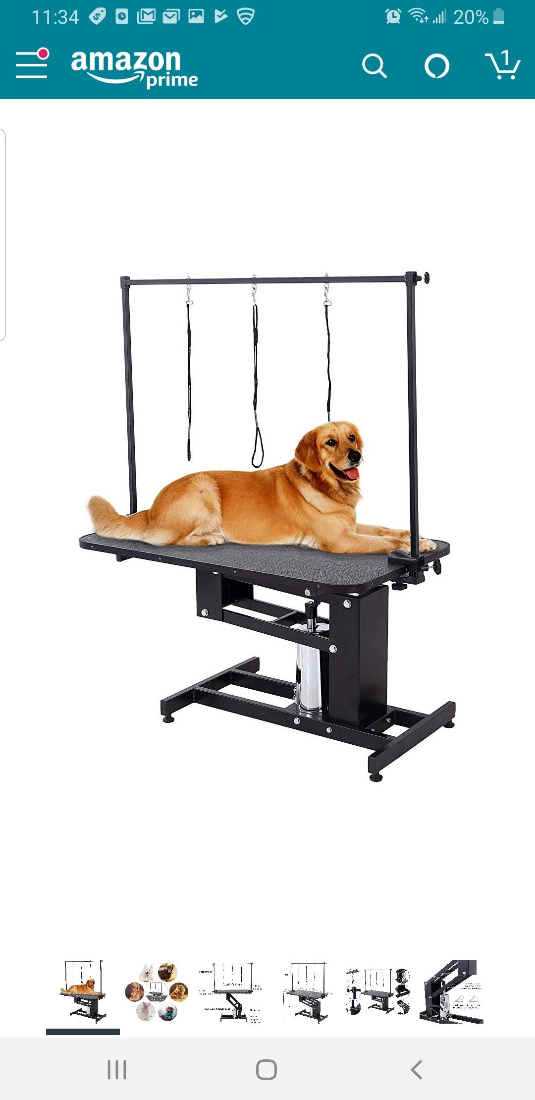 Grooming table