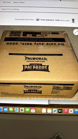 Palworld TCG dawn of palpagos 12 booster boxes case BP01 English factory sealed