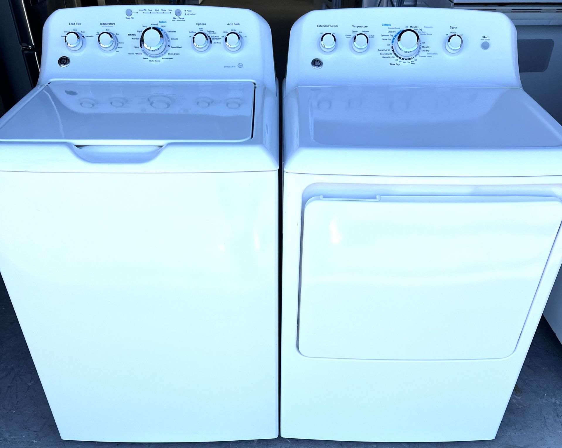 GE Washer and Dryer Set