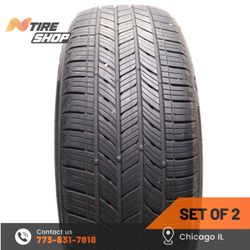 Set of 2 Used  7.5/32    235/50R21  101V  Bridgestone  Alenza Sport A/S Enliten