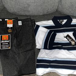 Fb county 34x32 and Caltop shirt Medium