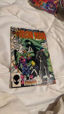 Marvel iron man comic book