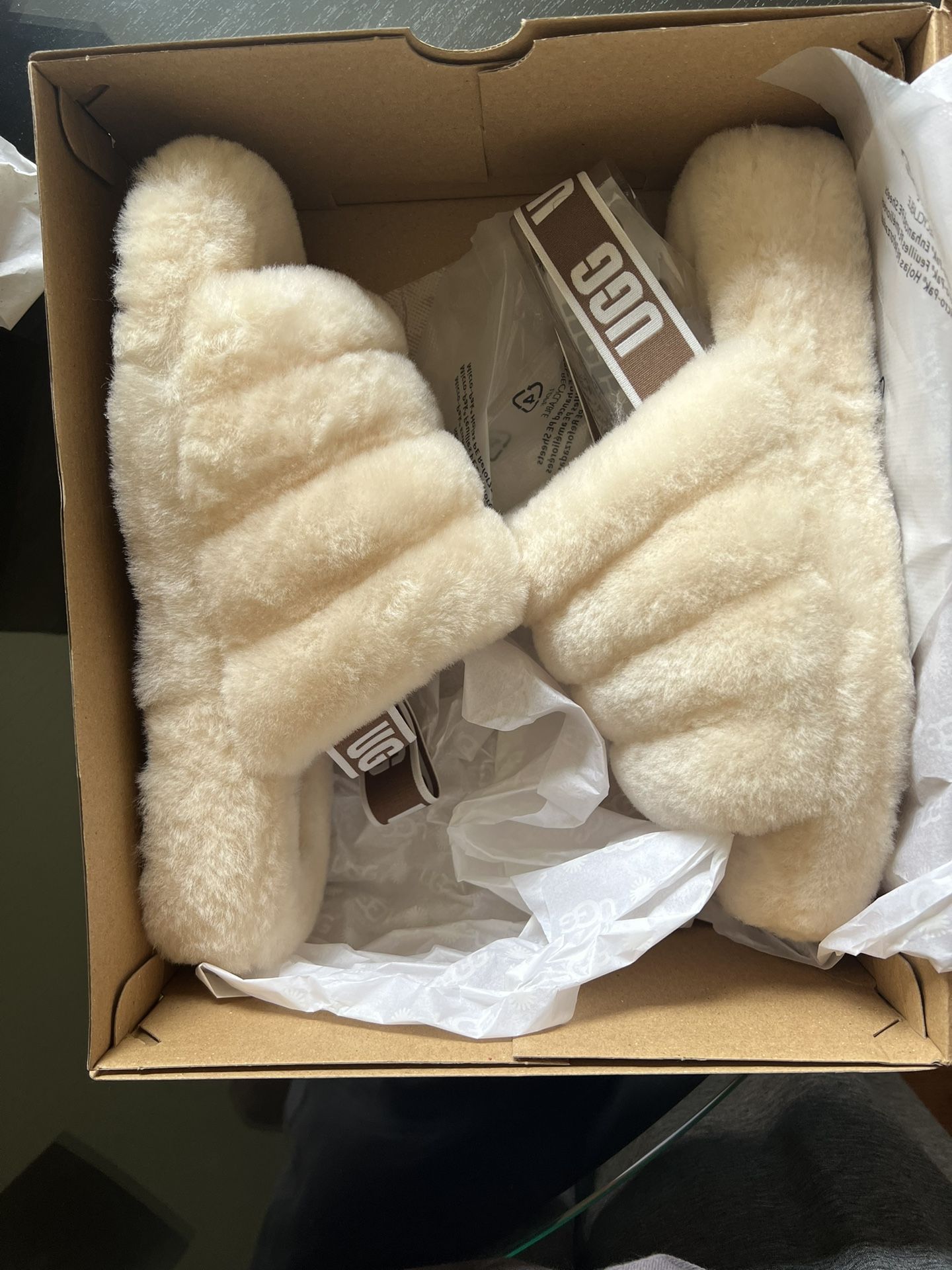 Ugg Slides/slippers - Cream Color & Brand New