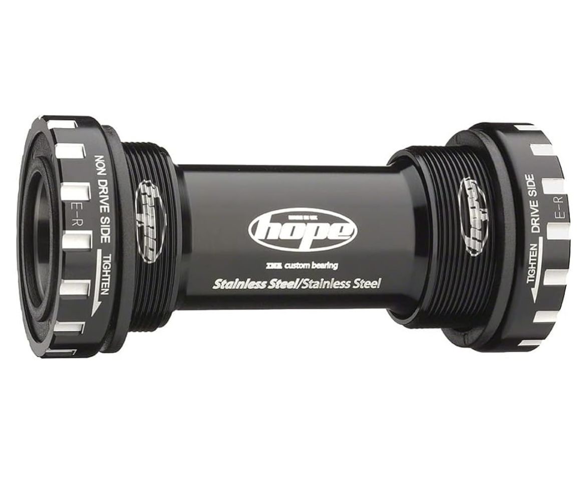 HOPE Bottom Bracket Stainless 68/73mm Black 