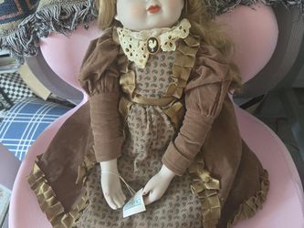 Schmid Mademoiselle Porcelain Doll