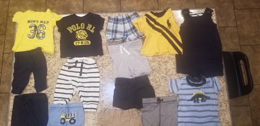 $15 BABY BOY 0- 3 months used cloths