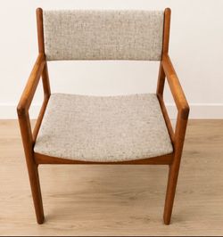 Mid-Century Modern Teak Accent Arm chair