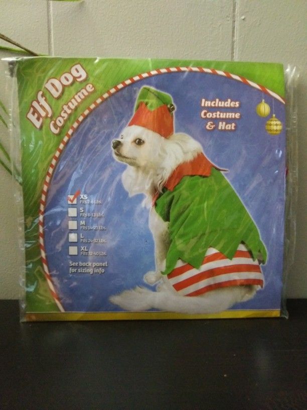 New Elf Dog Costumes Size Xs 2-6 Lbs
I have 2 available@ $5 Each