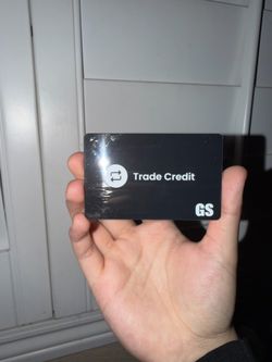 Game stop trade in card with credits
