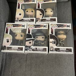 Attack On Titan Funko Pop Collection