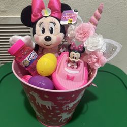 $16 Minnie Mouse Easter Basket 