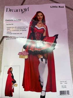 Dreamgirl Little Red Riding Hood Costume Small