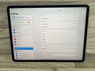 Apple iPad Pro 12.9" (A1D018493)
