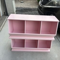 Pink Storage Bins