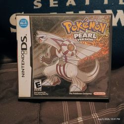 Pokémon Pearl Version / Case ONLY / No Game (Nintendo DS)
