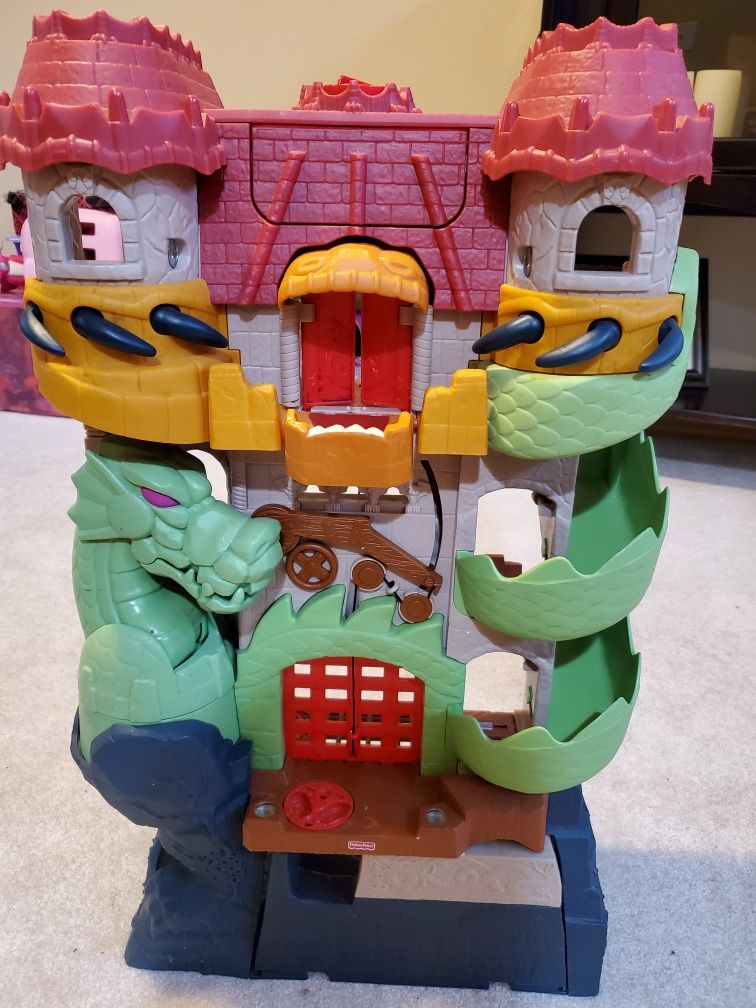 Fisher Price Imaginext dragon castle