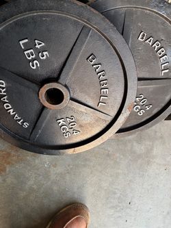 Weights plates Olympic