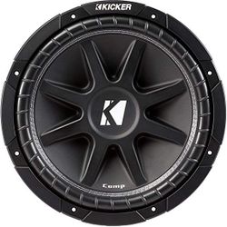 Kicker Comp C124 (43C124) 300W Peak (150W RMS) 12" Comp Series Single 4 ohm Subwoofer