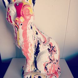 Custom Aesthetic Cat Art Piece