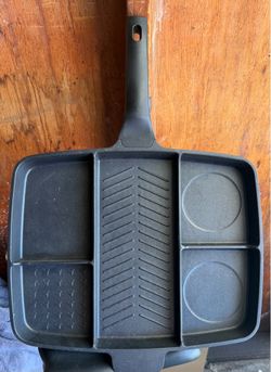 5 section frying pan