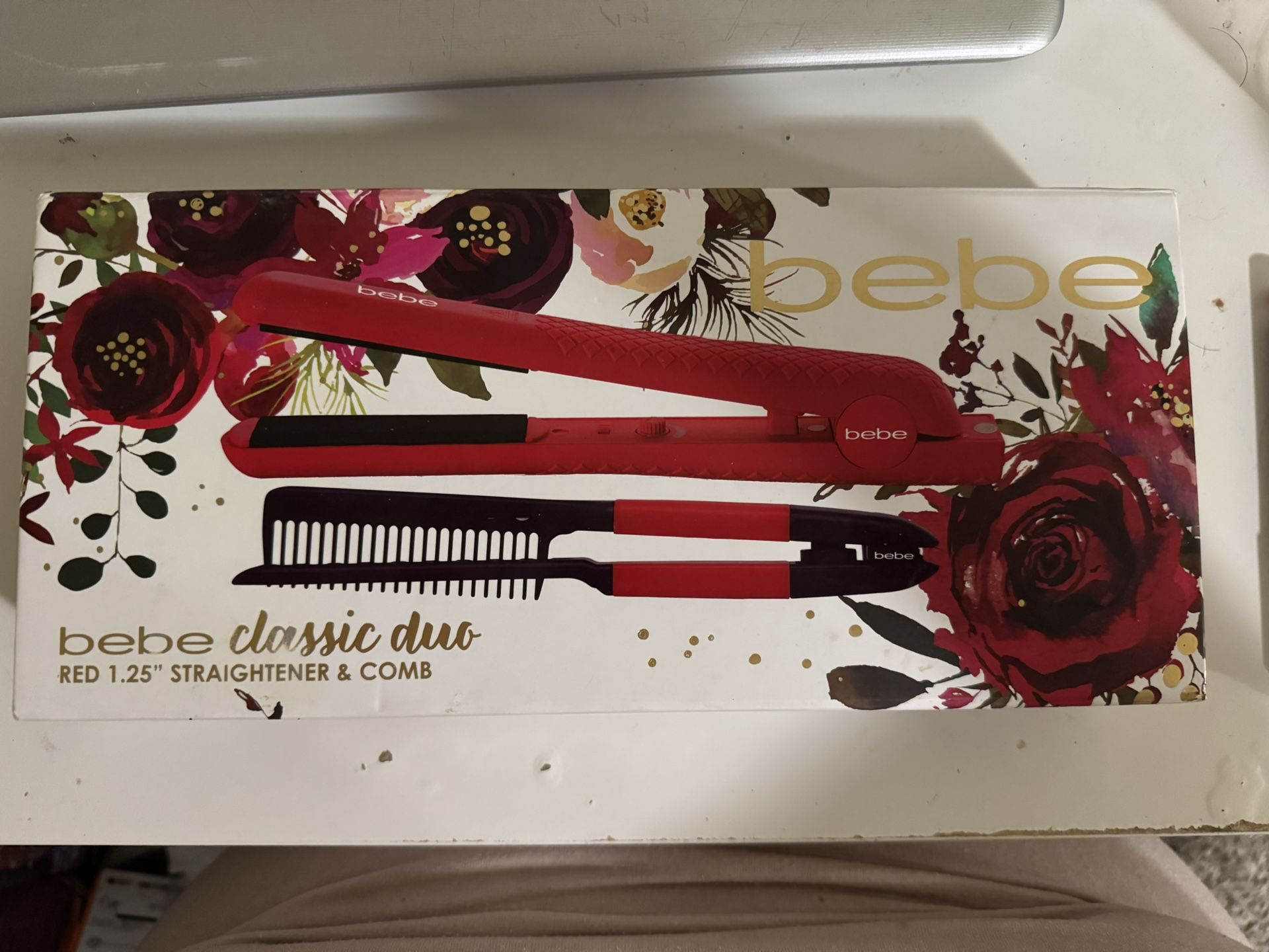 Bebe Classic Duo 1.25” Straightner & Comb