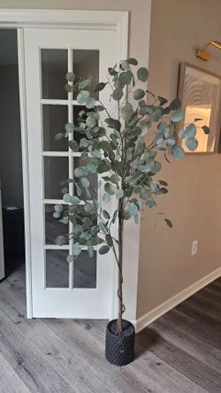 Artificial Eucalyptus tree