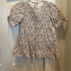 Zara Girls Floral Summer Dress Size 3-4 Years Old 