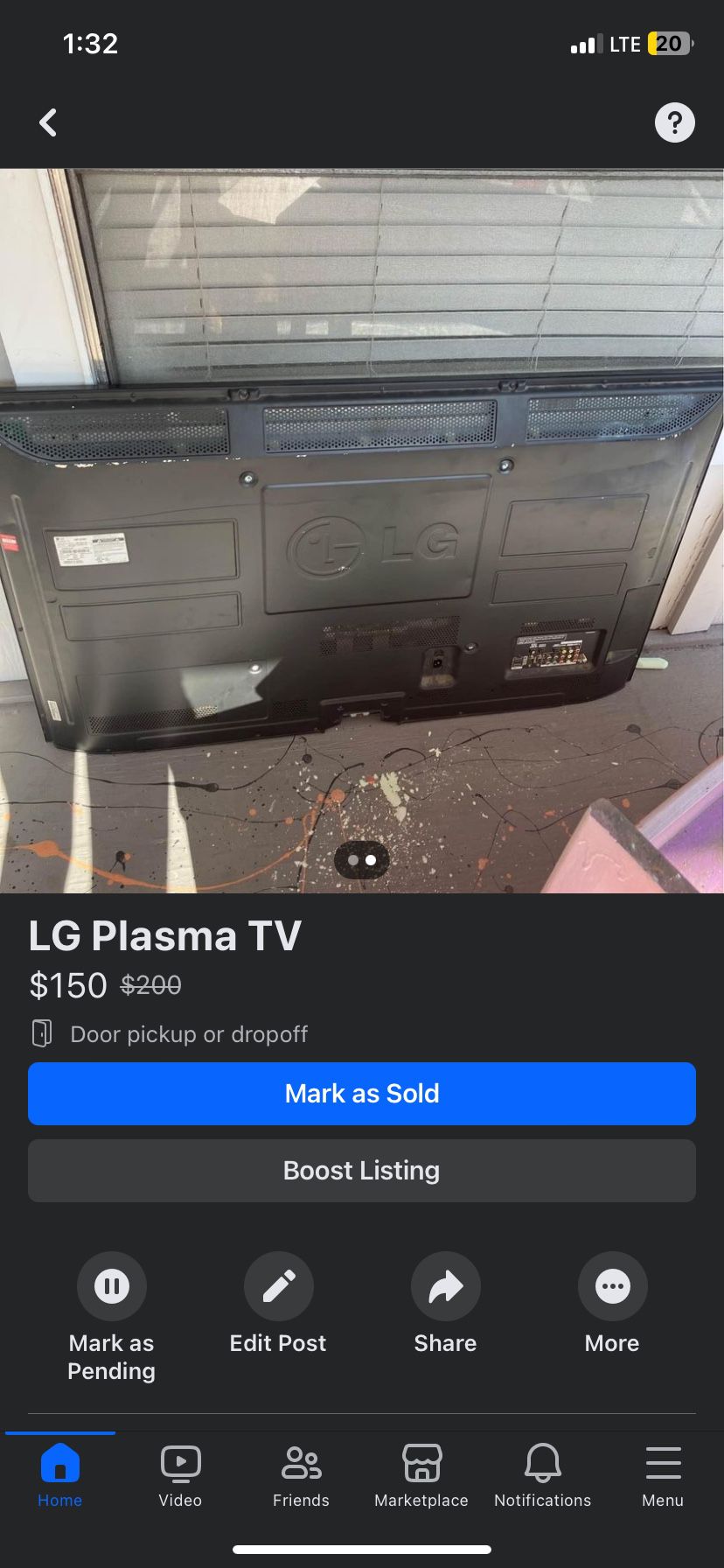 LG TV 55-60 Inch 