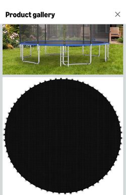 16ft Trampoline Replacement Jumping Mat,Safety Pad and 108 Springs