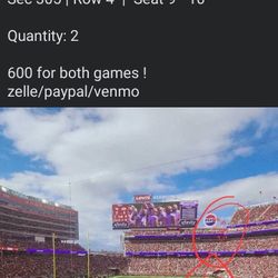 49ers Tickt All Season Long 