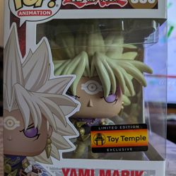 Yami Marik Funko Pop Toy Temple Exclusive - Yugioh Limited Edition - Anime