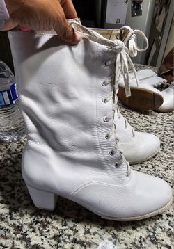 Ballet Folklorico Abuelita Boots Size 3