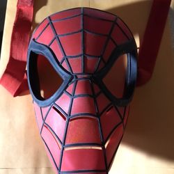 SPIDER-MAN COSTUME FACE MASK - price as posted is firm.