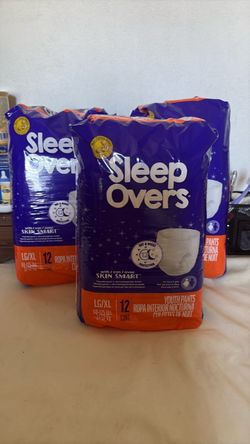Sleep Overs Youth Pants LG/XL – 3 Packs