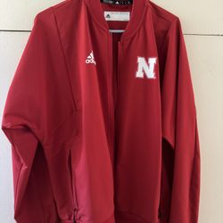 Adidas Nebraska Jacket - Men’s Medium 