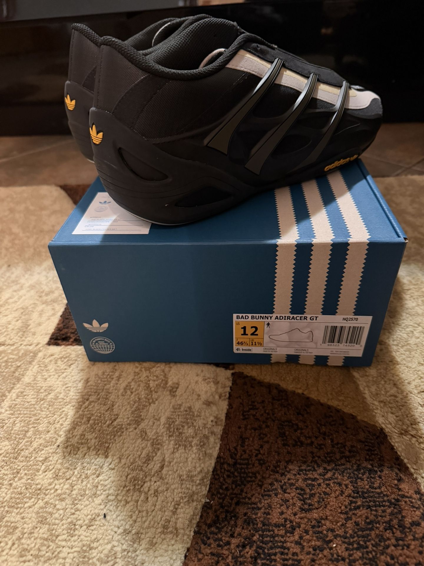 Bad Bunny x Mercedes - AMG Petronas Formula One Team Adiracer GT Shoes Size 12