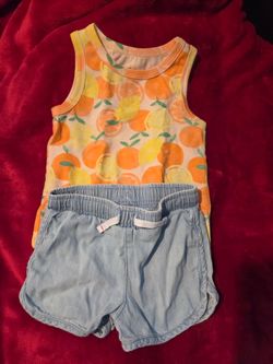 Cat & Jack summer set 18 months